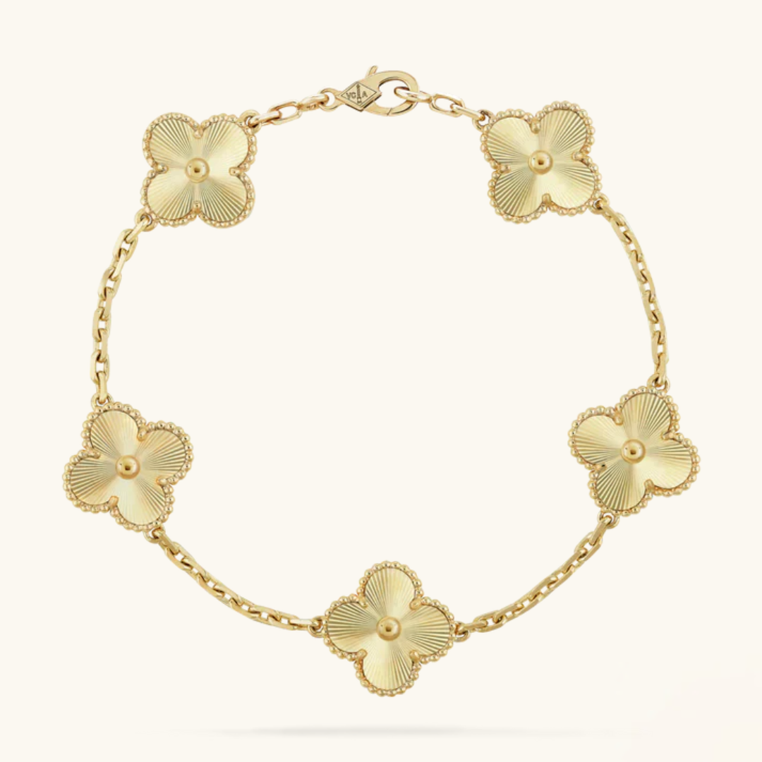 CLOVER | Gold Bracelet | EXTRA 10% OFF