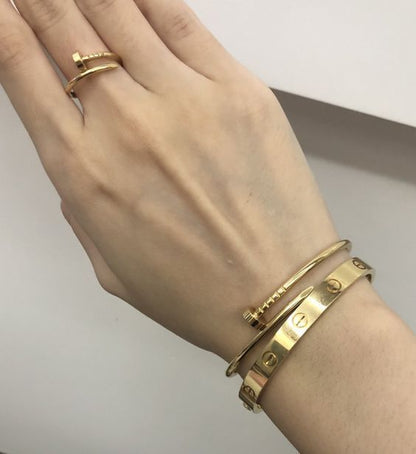 SPIKE | Rose Gold Bracelet Thin
